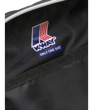 KWAY ERLOY Geanta din nailon cu buzunar verde negricios - Genți de umăr bărbați - 3