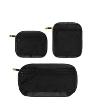 KWAY SAINT MALO Geantă de cumpărături de plajă maxi cu 3 casete de creioane negru de asemenea - Genți femei - 3