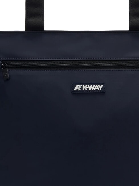 ELLIANT Geanta de cumparaturi cu buzunar adâncimea albastră - Genți femei