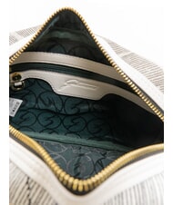 GATTINONI PLANETARIUM Geanta de umar cu buzunar lună/alb - Genți femei - 5