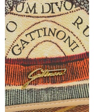 GATTINONI PLANETARIUM Geanta convertibila cu clapa clasic/bej - Genți femei - 3