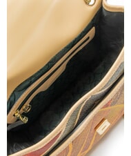 GATTINONI PLANETARIUM Geanta convertibila cu clapa clasic/bej - Genți femei - 5