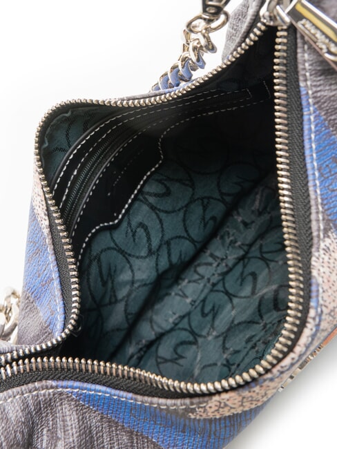 PLANETARIUM Geantă Hobo Crescent cu curea de umăr noapte/negru - Genți femei