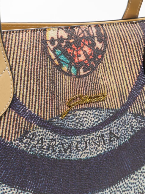 PLANETARIUM Geanta de umar mediu clasic/bej - Genți femei