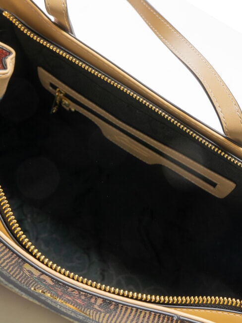 PLANETARIUM Geanta de umar mediu clasic/bej - Genți femei