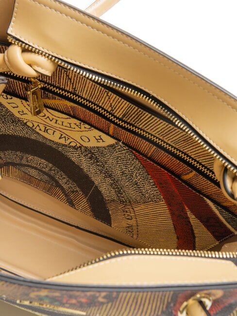 PLANETARIUM Geanta de cumparaturi clasic/bej - Genți femei