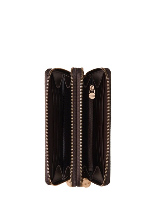 CLASSICA Portofel cu fermoar OP / NATURAL / NEGRU - Portofele femei