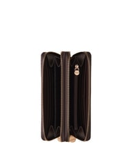 BORBONESE CLASSICA Portofel cu fermoar OP / NATURAL / NEGRU - Portofele femei - 2