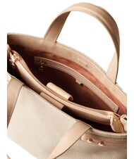 BORBONESE ARMOR  Geanta de mana, cu bareta de umar nisip - Genți femei - 4