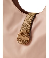 BORBONESE ECLIPSE Hobo Geanta de umar nisip/natural op - Genți femei - 4