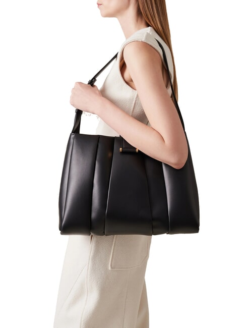 L ECLAIR  Geanta de umar, piele negru - Genți femei