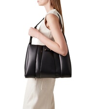 BORBONESE L ECLAIR  Geanta de umar, piele negru - Genți femei - 5