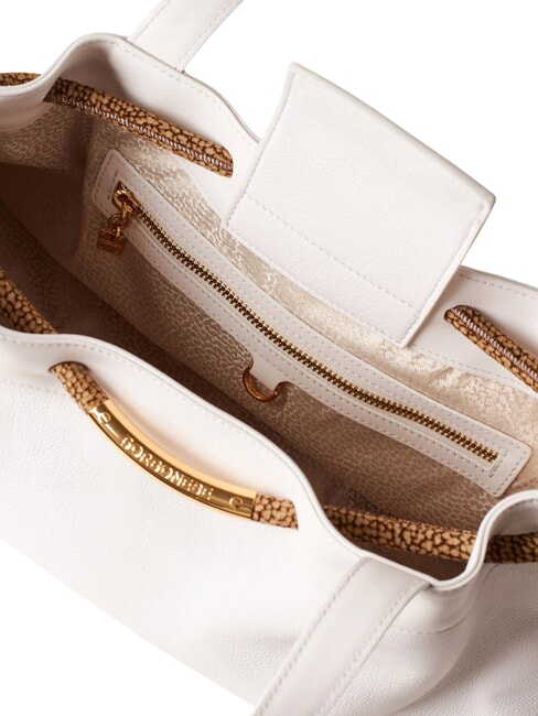 FILO  Geanta de umar, piele alb - Genți femei