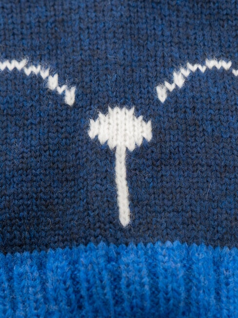 CHARMY KIDS Pălărie cu animal mic airforce-cobalt - Pălărie pentru copii