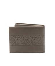 ROCCOBAROCCO VERTIGO Portofel din piele cu clapă cc și portmoneu maro inchis - Portofele bărbați - 4