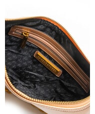 ROCCOBAROCCO SOPHIE Geanta plat cu efect metalic bronz - Genți femei - 5