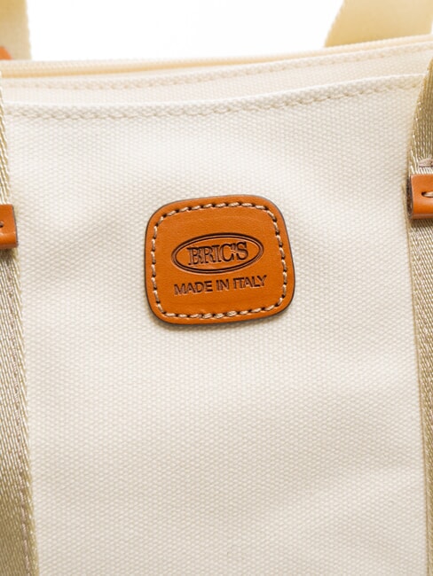 SORRENTO LUDOVICA Geantă de mână din pânză Geantă de cumpărături CREMĂ - Genți femei