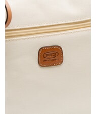 BRIC’S SORRENTO MARTA Geantă mare de umăr din pânză CREMĂ - Genți femei - 3