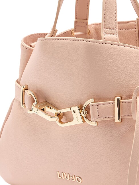 KANTI  Geanta de mana, cu bareta de umar pudra - Genți femei