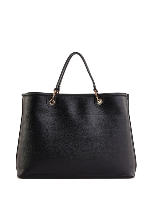 BEA SUMMER Geanta de mana cu bareta de umar animalier BLACK - Genți femei