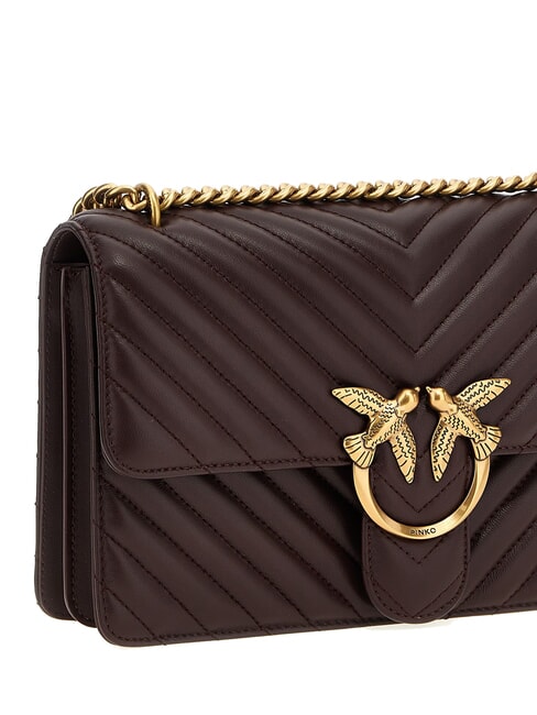 CLASSIC LOVE ONE Geanta din piele Nappa struguri catawba-aur antic - Genți femei