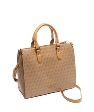 ROCCOBAROCCO MONOGRAM Logo Geanta de mana, cu bareta de umar natural - Genți femei - 2