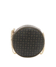 POLLINI HERITAGE Geanta mini rotunda cu lant negru de bronz - Genți femei - 4