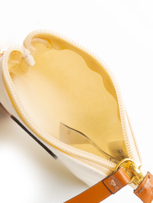 SORRENTO Pânză necesară CREMĂ - Genți plic și truse