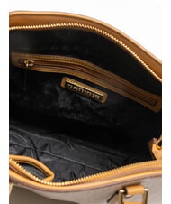 ROCCOBAROCCO MONOGRAM Logo Geanta de mana, cu bareta de umar natural - Genți femei - 5