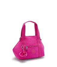 KIPLING ART MINI Geantă de mână / umăr fucsia strălucitoare - Genți femei - 3