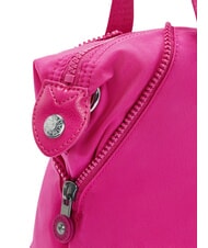 KIPLING ART MINI Geantă de mână / umăr fucsia strălucitoare - Genți femei - 5