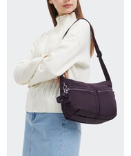 KIPLING IZELLAH M geanta de umar prune supreme - Genți femei - 6