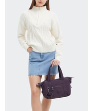 KIPLING ART MINI Geantă de mână / umăr prune supreme - Genți femei - 7