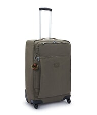 KIPLING DARCEY M Cărucior semirigid dimensiune medie câmp verde - Trolere semirigide - 3