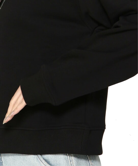 TRIANGLE FLECEE  Hanorac jetbla - Hanorace pentru femei