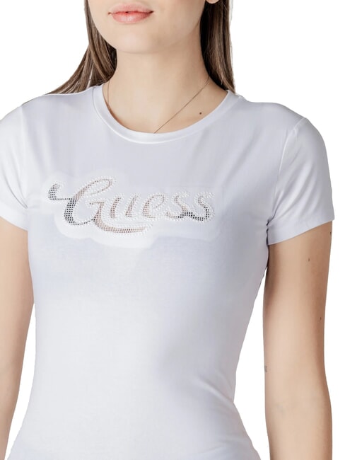 SS DOT LOGO R3  Tricou cu maneca scurta alb purpuriu - tricou