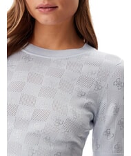 GUESS ROSIE 4G RN Tricou înaltul cerului - tricou - 3