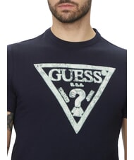 GUESS SS CN TRIANGLE Tricou din bumbac smartblue - tricou - 3