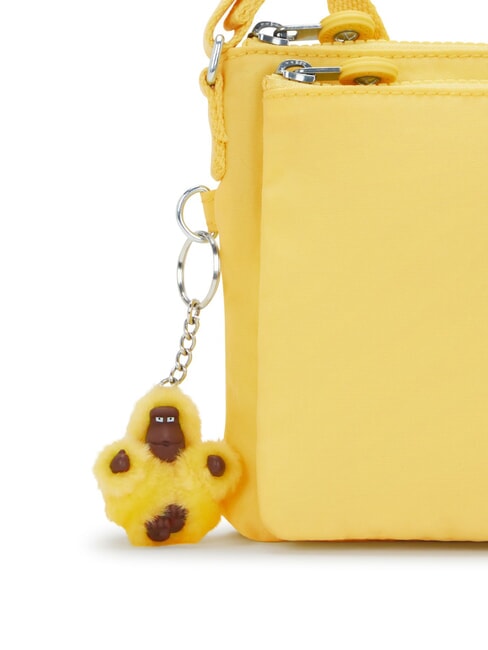 MIKAELA Geantă de umăr mică soare de unt - Genți femei