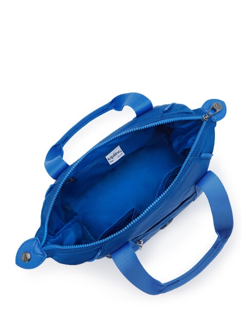 ART MINI Mini geantă de mână albastru satinat - Genți femei