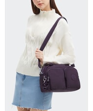 KIPLING COOL DEFEA Geanta de umar cu bareta de umar prune supreme - Genți femei - 6