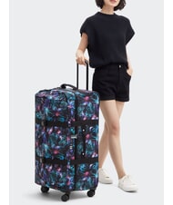 KIPLING SPONTANEUS L Cărucior mediu orhideea spectrală - Trolere semirigide - 8