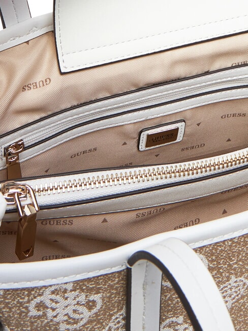 BEYZA  Geanta de umar logo alb - Genți femei