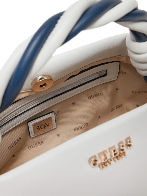 CRUISE Geanta de mana, cu bareta de umar alb/marinier - Genți femei
