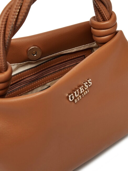 SANSA Geanta de mana mini, cu curea de umar COGNAC - Genți femei