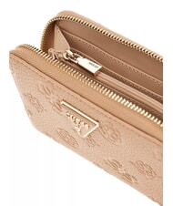 GUESS CRESIDIA  Portofel mediu cu fermoar BEIGE - Portofele femei - 2