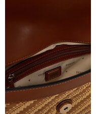 GUESS SIMONA  Geanta de umar natural / coniac - Genți femei - 3