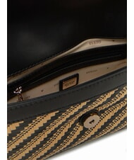 GUESS SIMONA  Geanta de umar natural/negru - Genți femei - 3