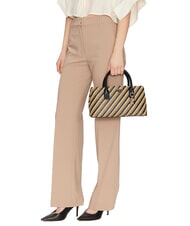 GUESS SIMONA  Geanta de mana, cu bareta de umar natural/negru - Genți femei - 4