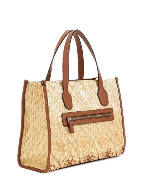 SILVANA Geanta de umar coniac / măsline - Genți femei